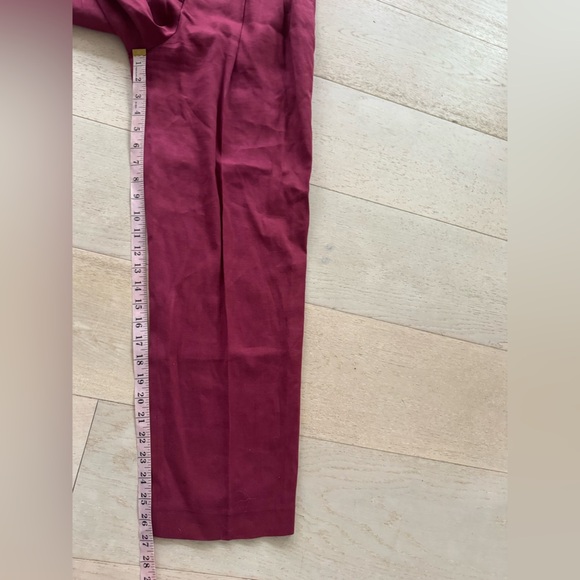 Brunello Cucinelli pleated Pants 4 maroon - Picture 6 of 9